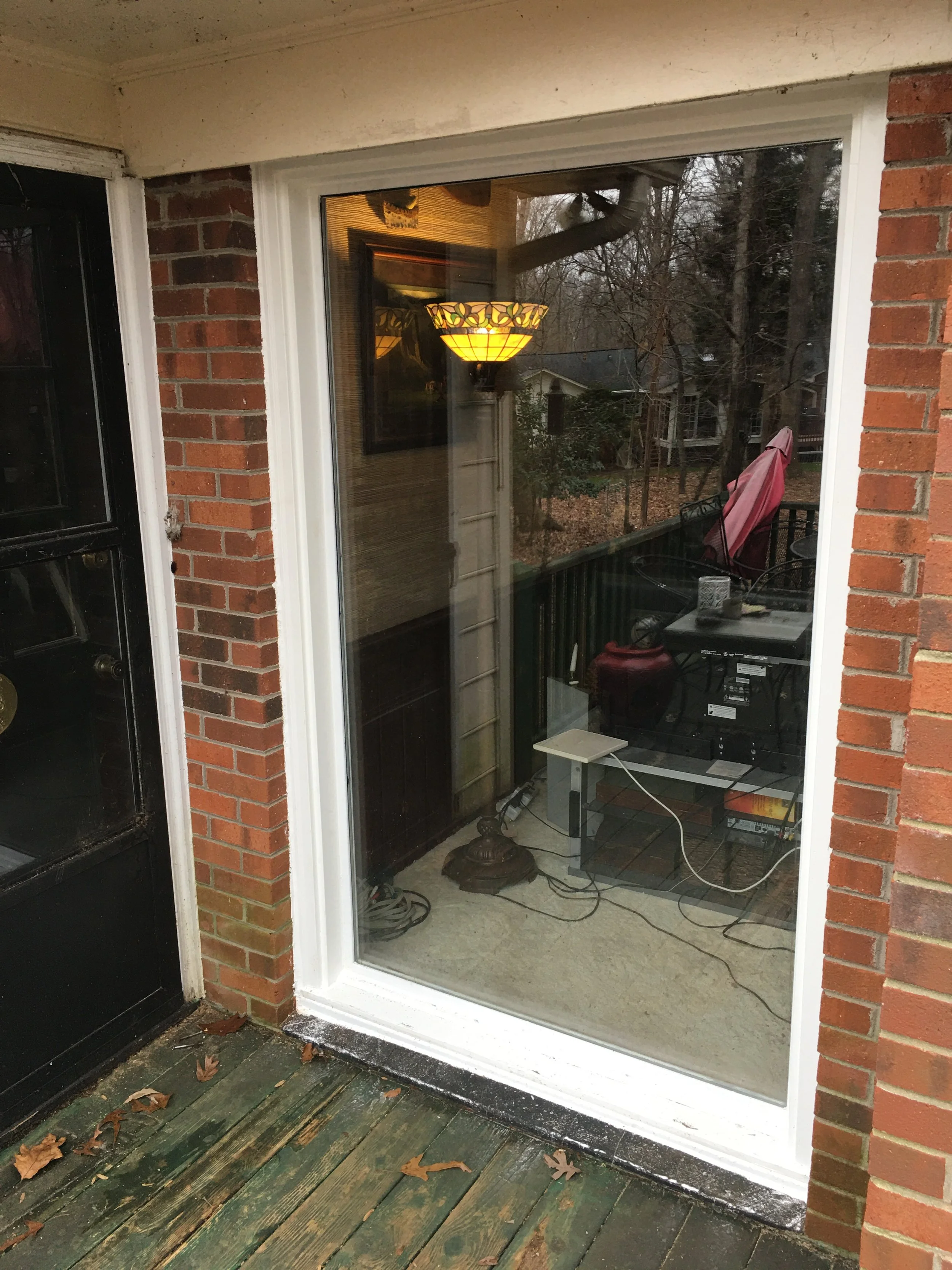 Window rot repair in Winston-Salem, NC.