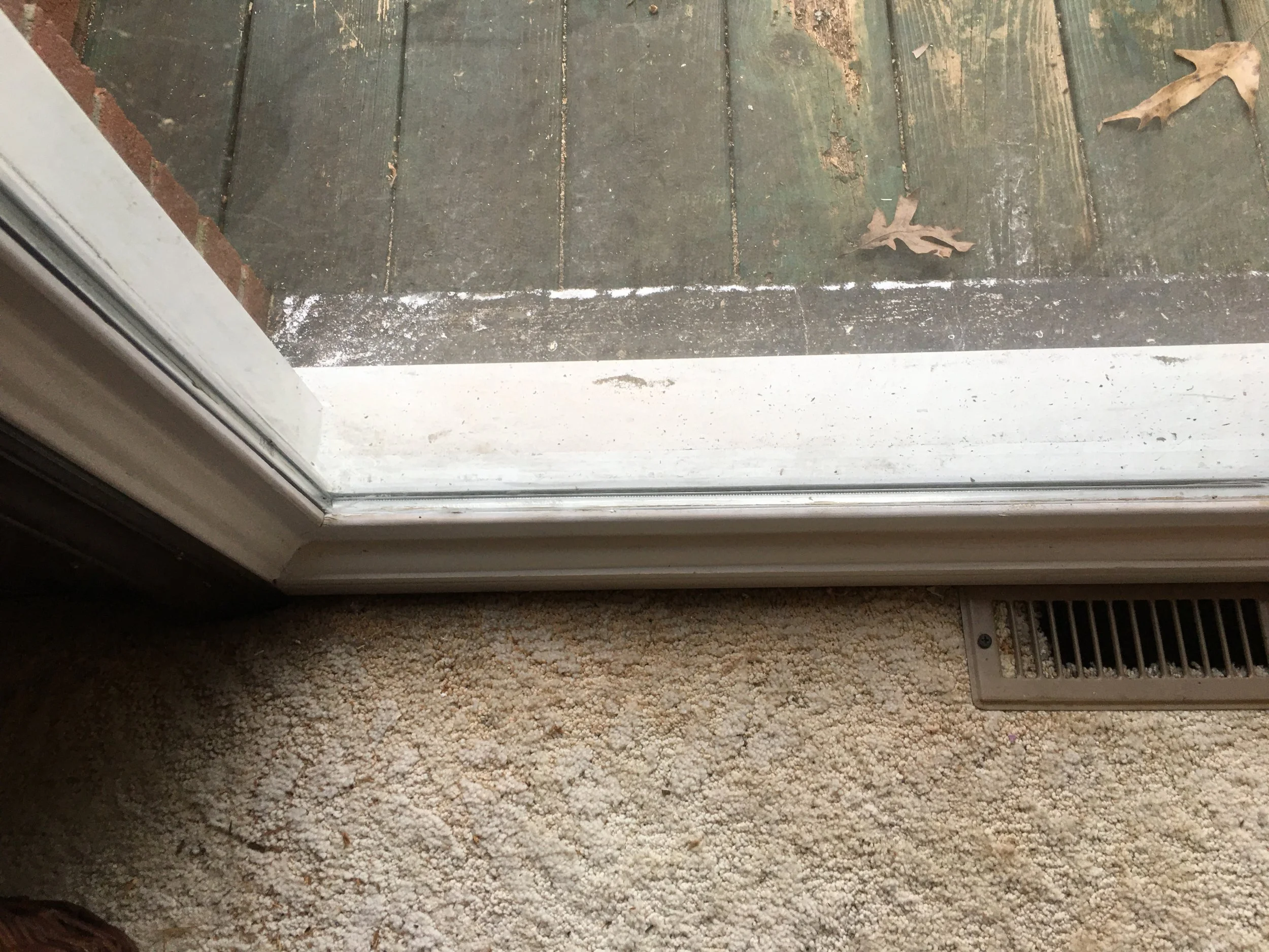 Window rot repair in Winston-Salem, NC.