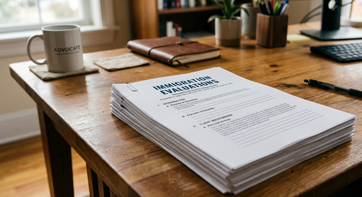 What Your Immigration Evaluation Reports Need to Do in 2026
