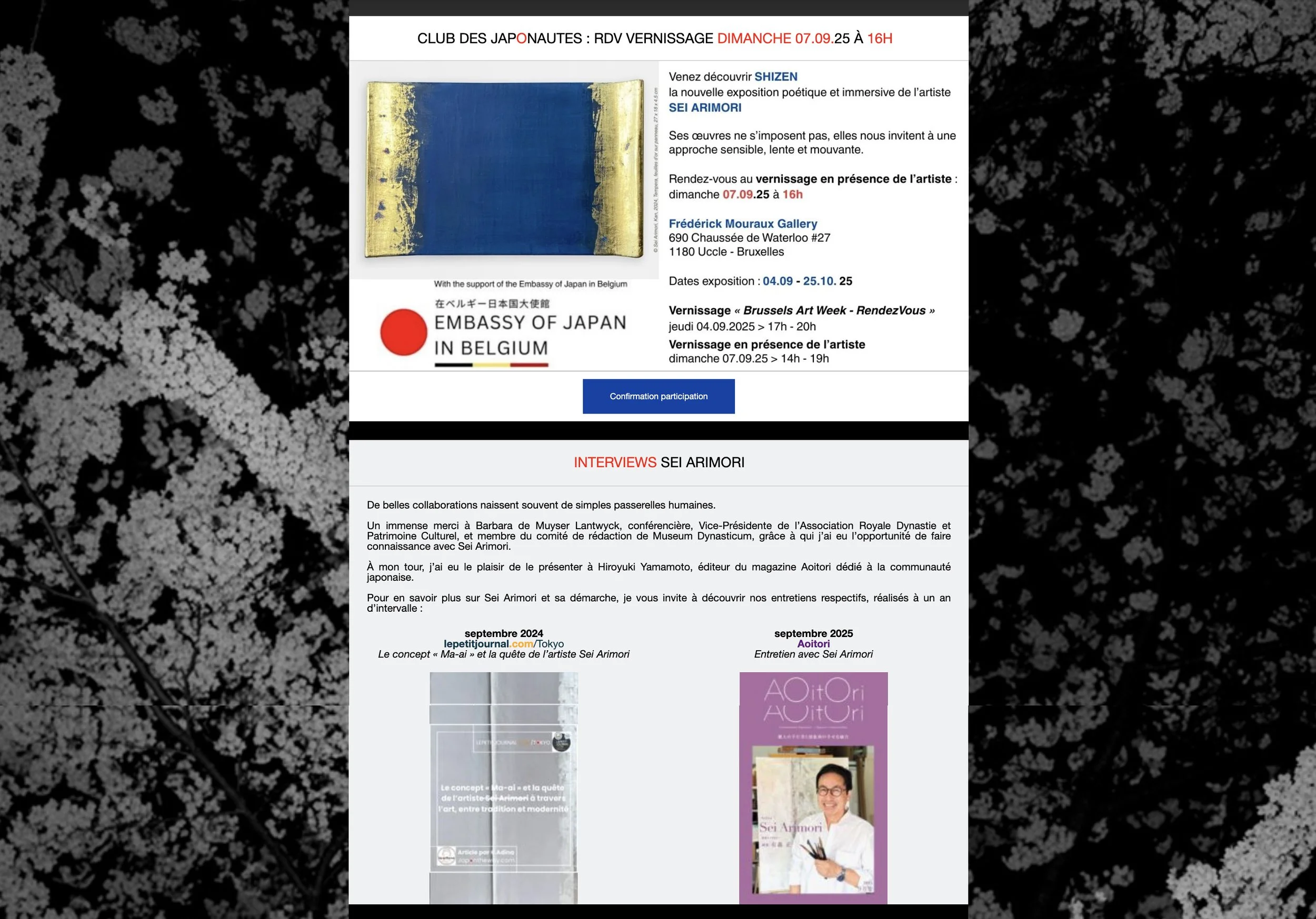 Newsletter Club des Japonautes - September 2025
