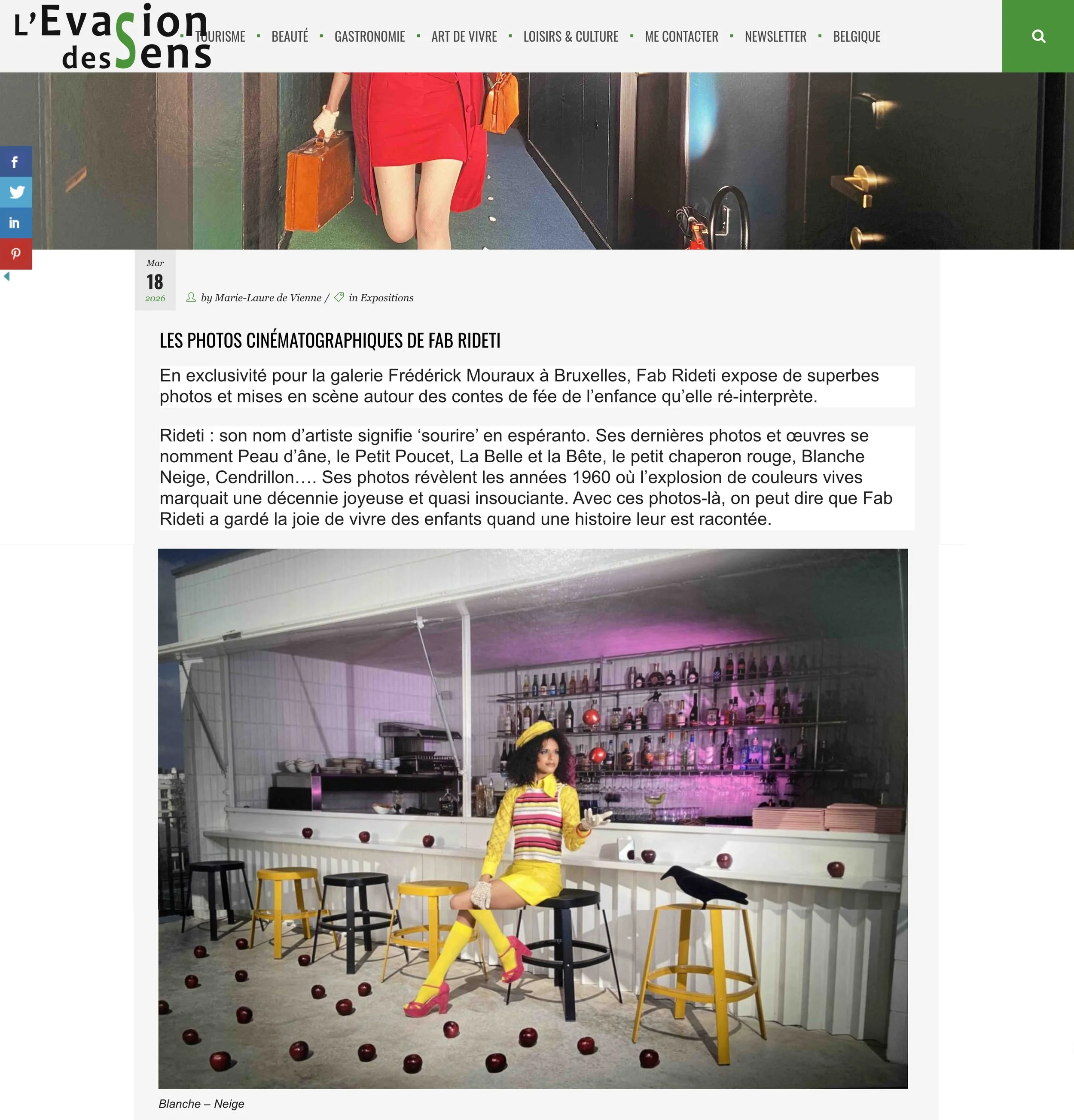 L’Evasion des Sens - March 18, 2026
