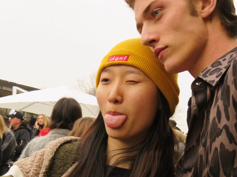 Lucky Blue Smith and Ruilin Zoe