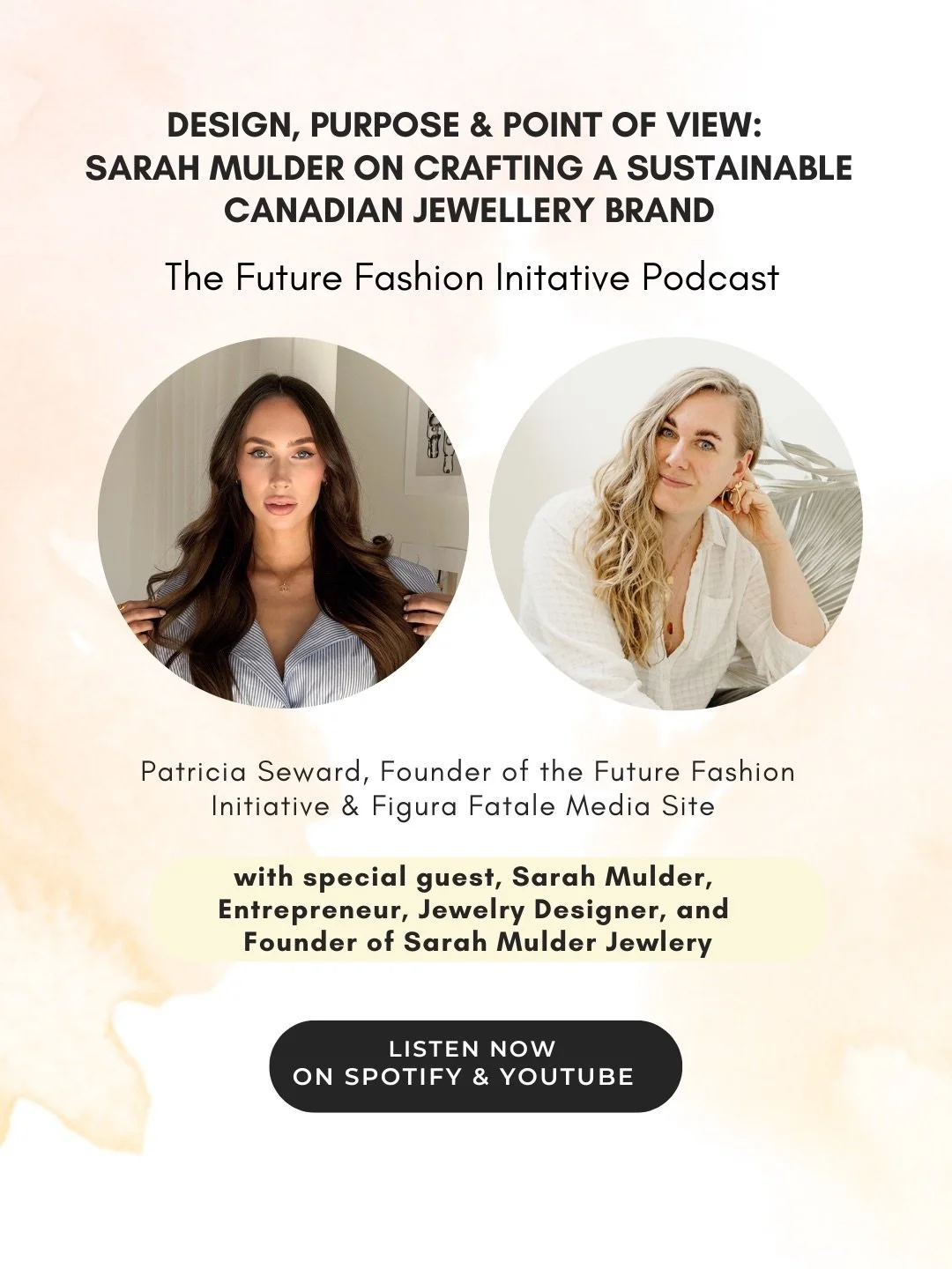 New episode just dropped 🎙️

This week, I sit down with Sarah Mulder - the visionary behind one of Canada&rsquo;s most inspiring sustainable jewellery brands.

We dive into design, purpose, and building a brand with a true point of view. From her jo