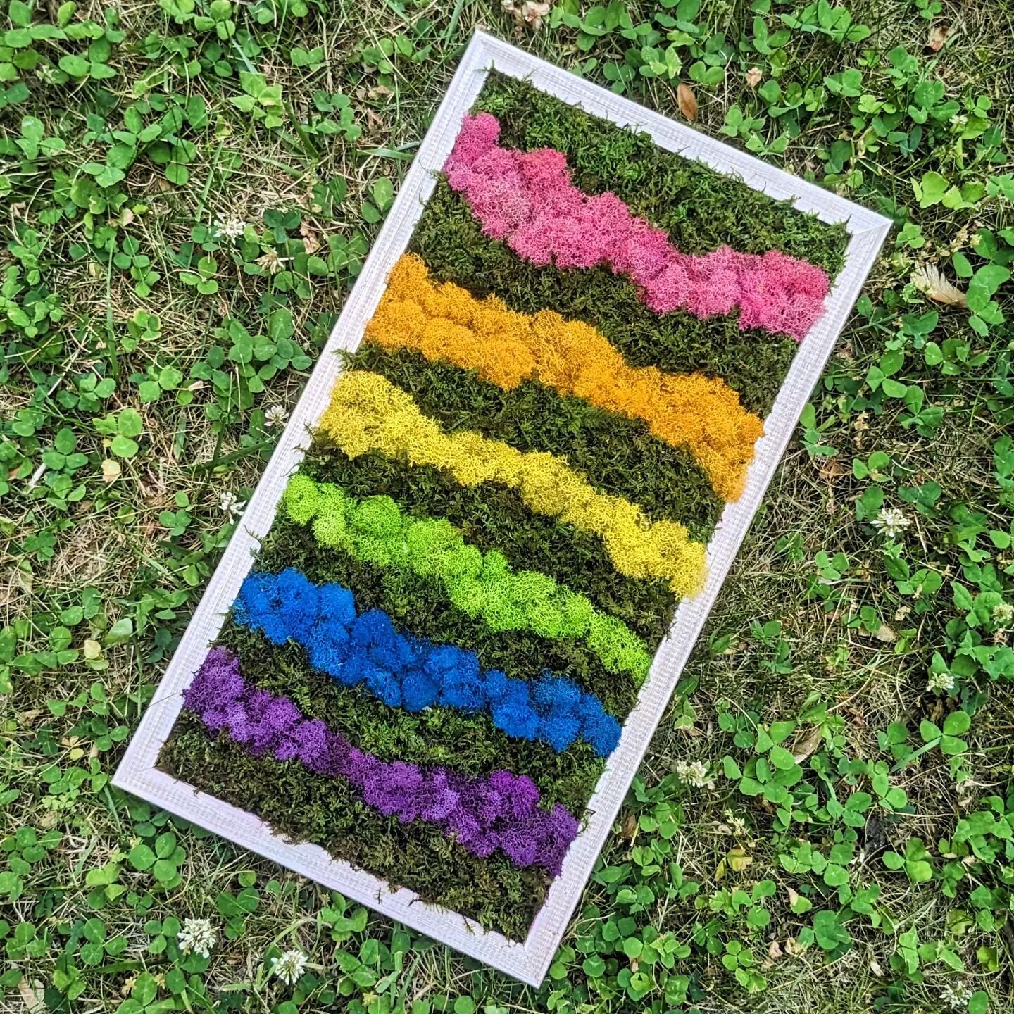 // some color for your monday... 🌈 and another #pride piece!!! you'll be able to catch these happy beauts next at @grandviewhop this month~ and don't forget, a portion of these proceeds will be going to the wonderful @kycohio .

this rainbow stripe 