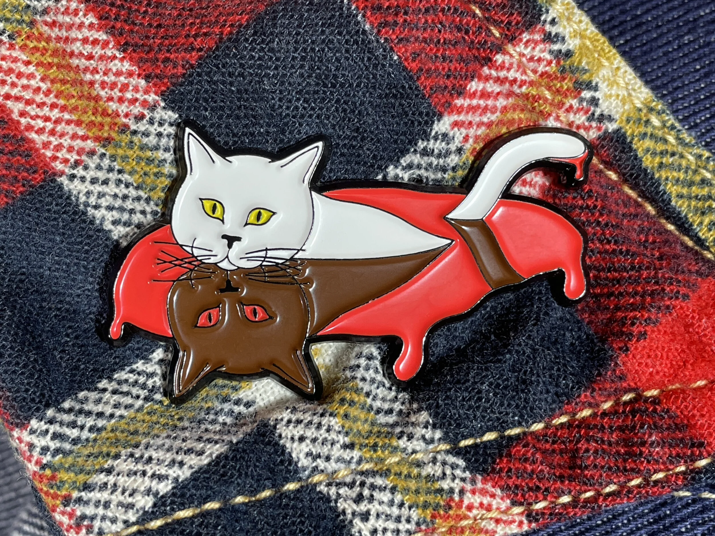 Mysterious Cat Pin