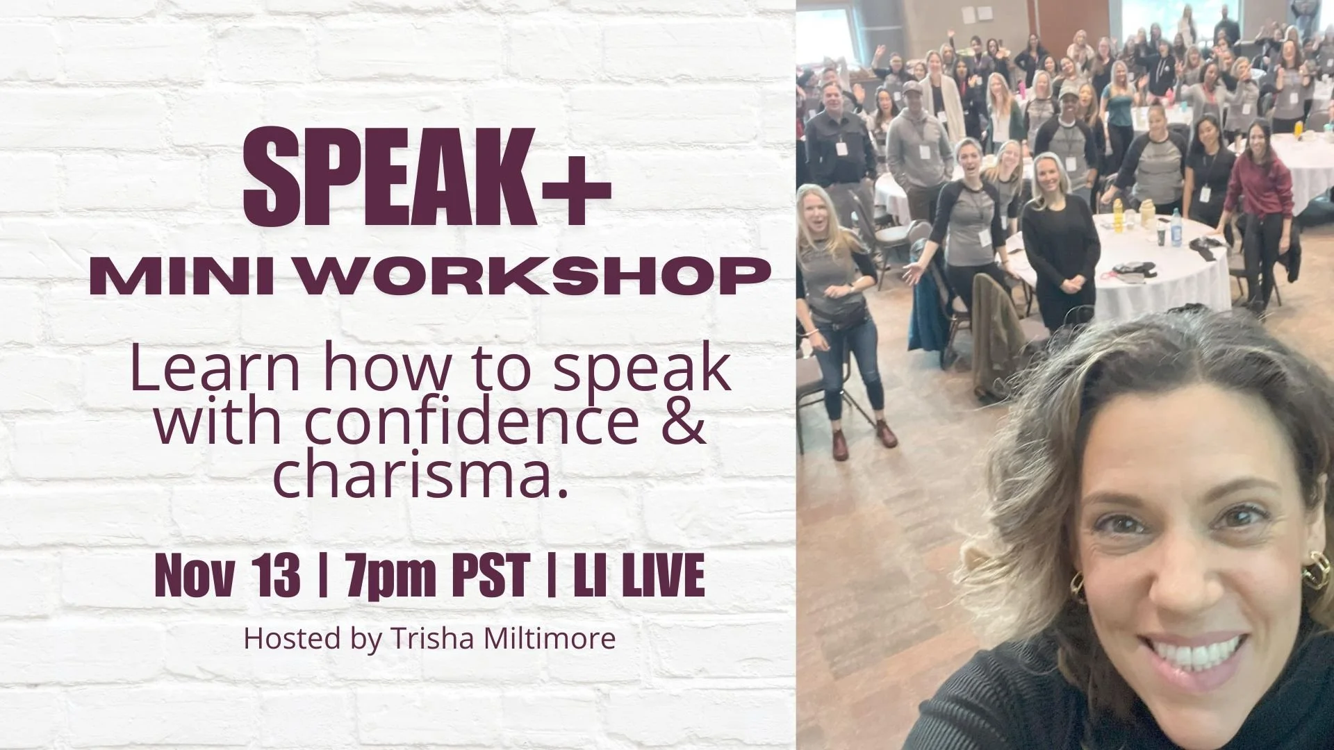 How to be a Charismatic Speaker? | SPEAK+ Mini Workshop