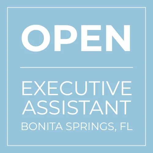 Executive Assistant to Interior Design CEO | Bonita Springs, FL