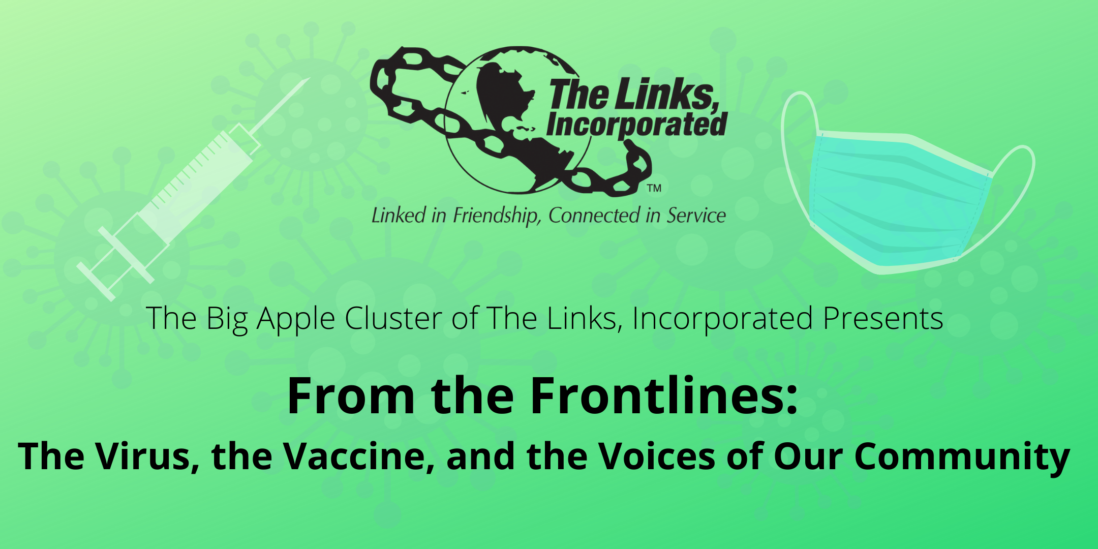 The Big Apple Cluster of The Links, Incorporated Presents From the