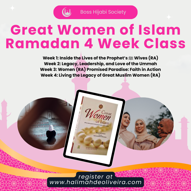 Great Women of Islam Class
