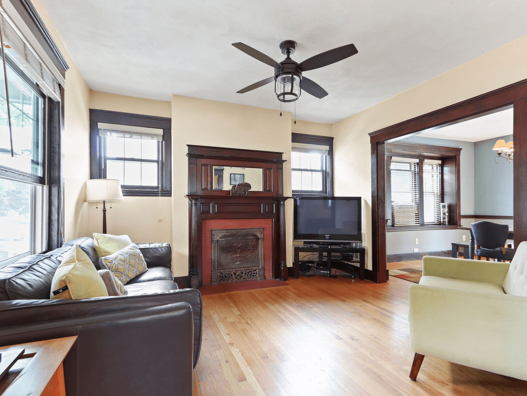 Before — inner room painting in Wakefield, MA