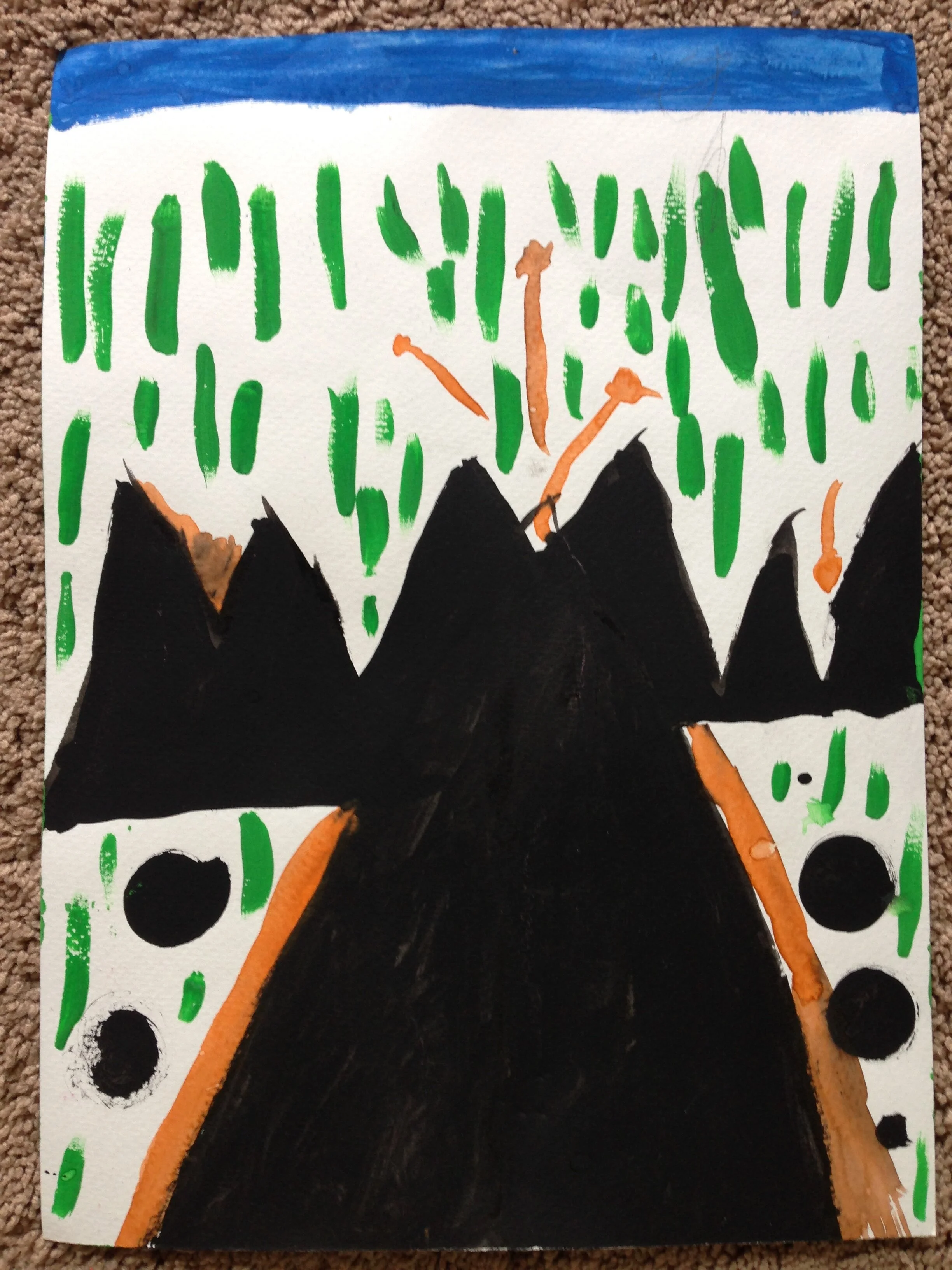 Painting your favorite natural place 