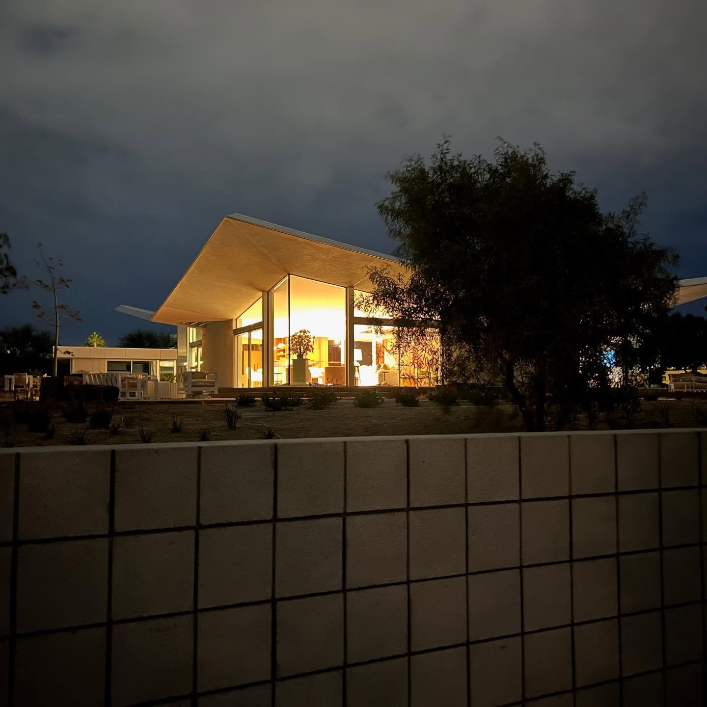 @sunnylands looking lovely at night #wip