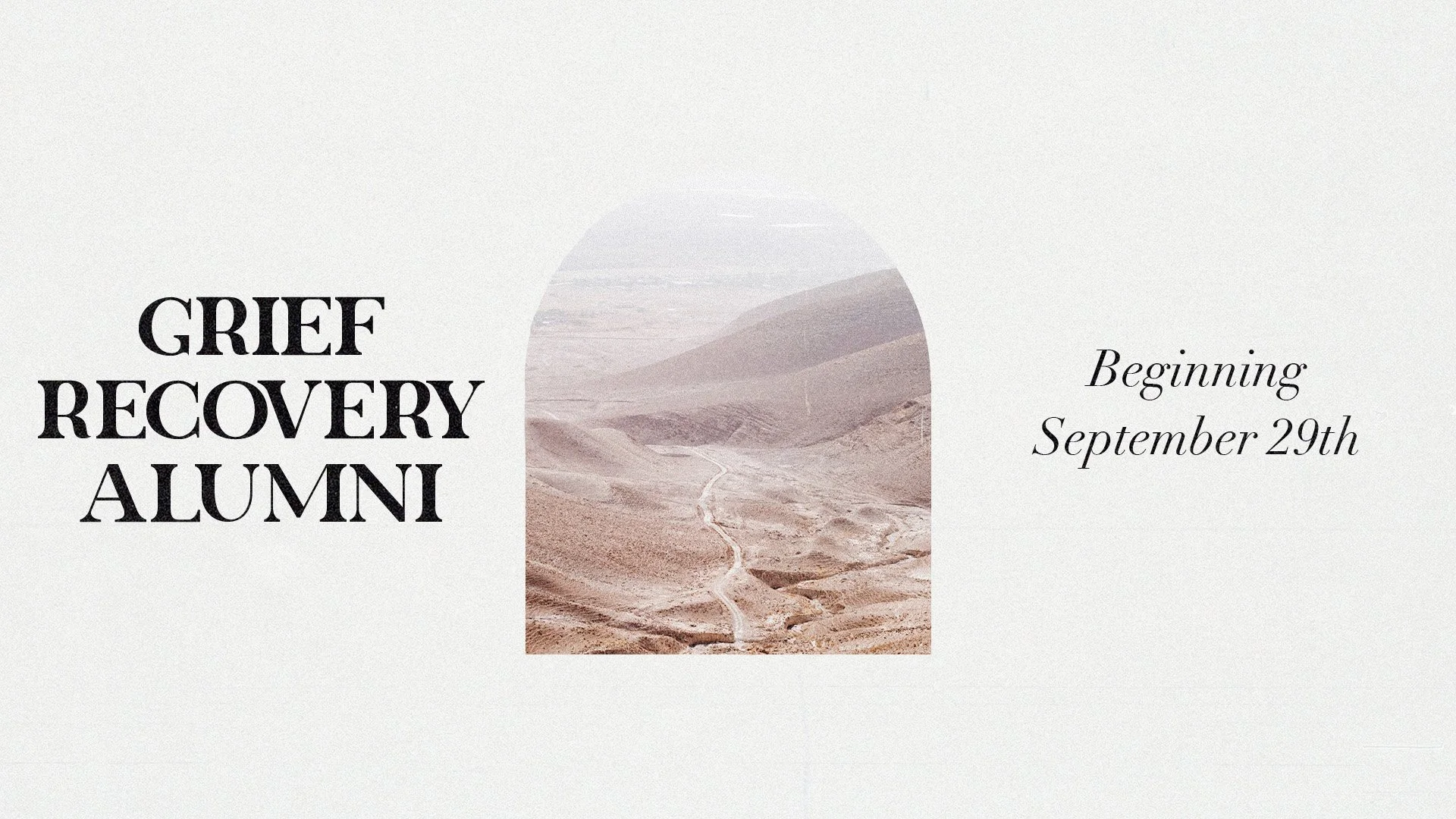 Grief Recovery - Fall Session