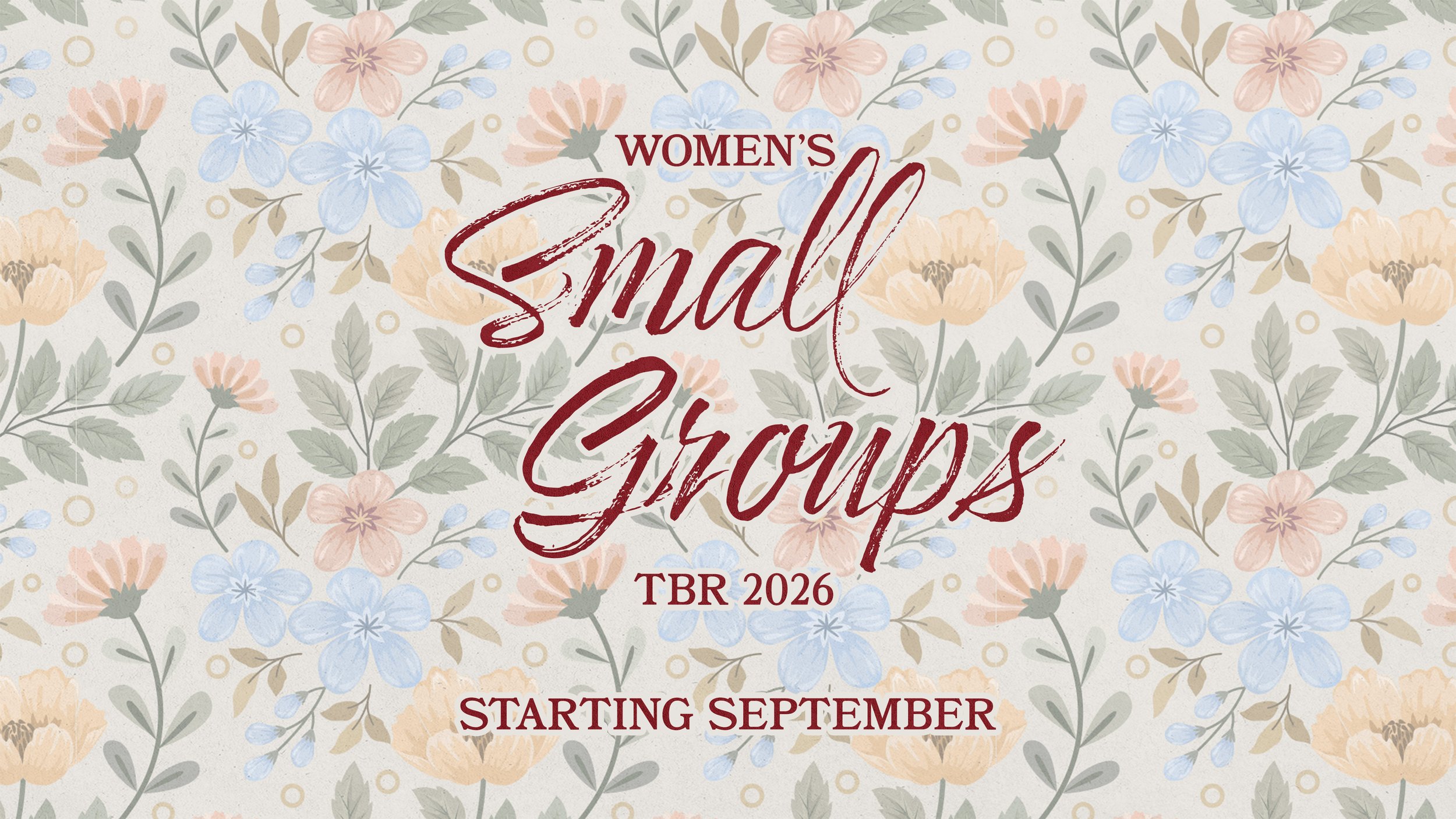 Women's Small Groups