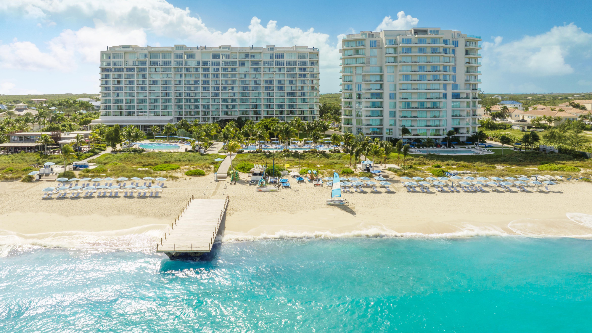 Huffman Travel Hero Image of The Ritz-Carlton, Turks & Caicos Aerial View