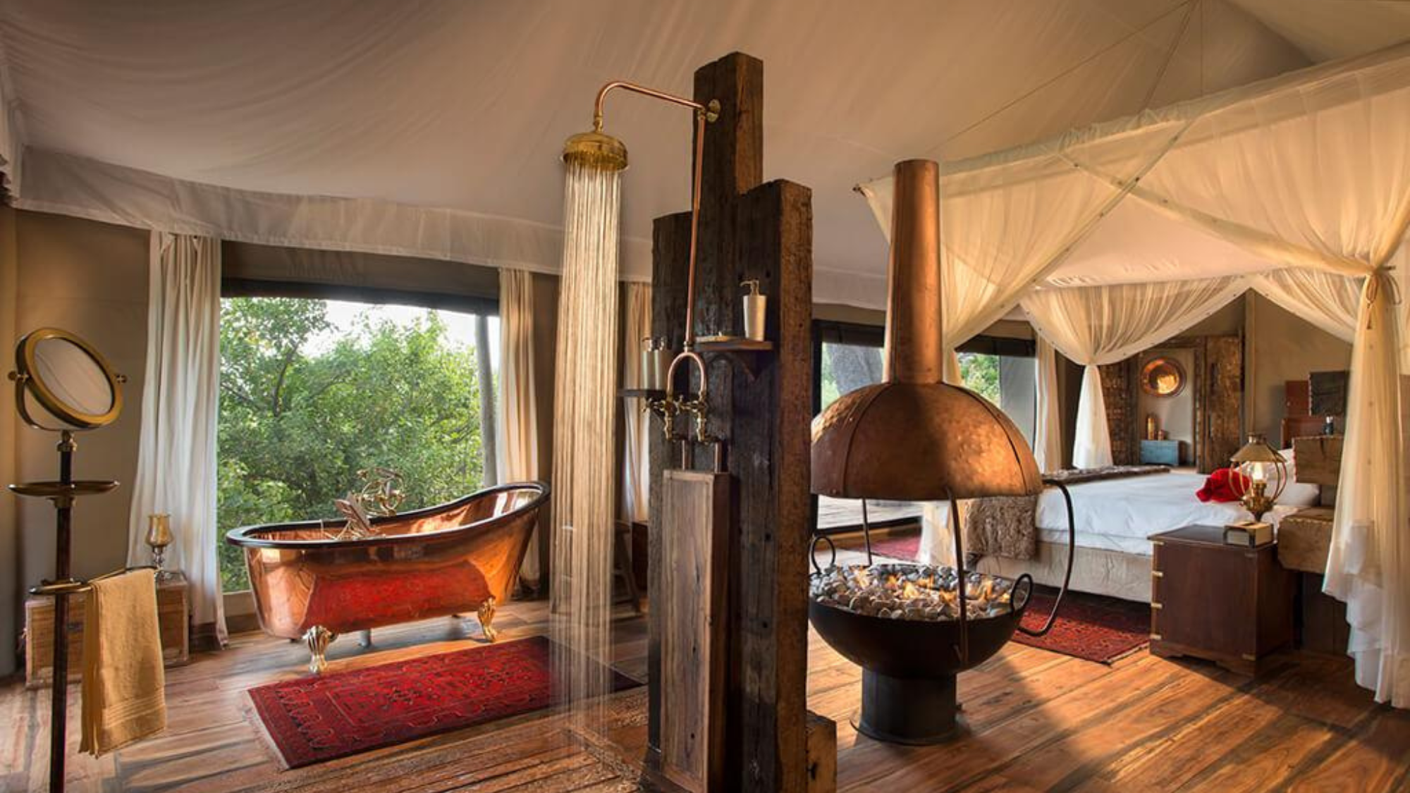 Huffman Travel - Micato image of Zarafa Dhow Suite, Selinda Reserve, Botswana