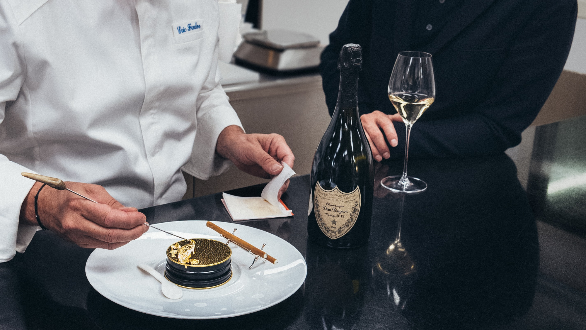 Huffman Travel Image of Le Bristol Paris and Dom Perignon with Chef