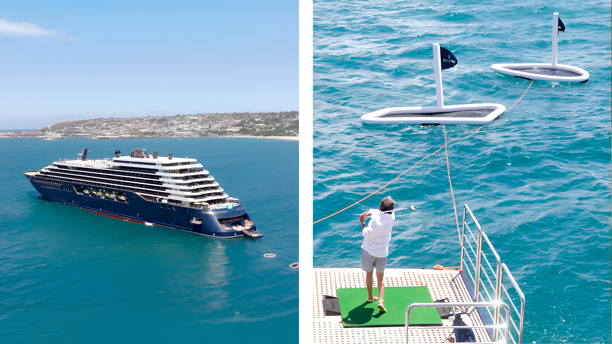 Huffman Travel - Image of Golf, Reimagined at Sea