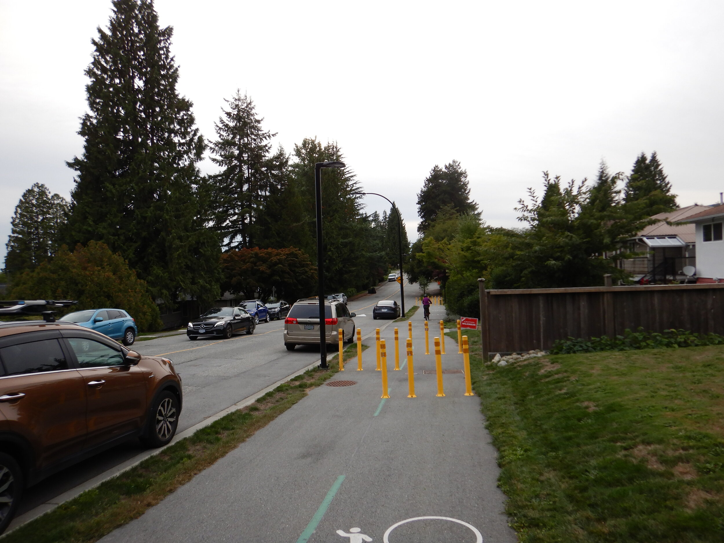 Classy bike route on 23rd