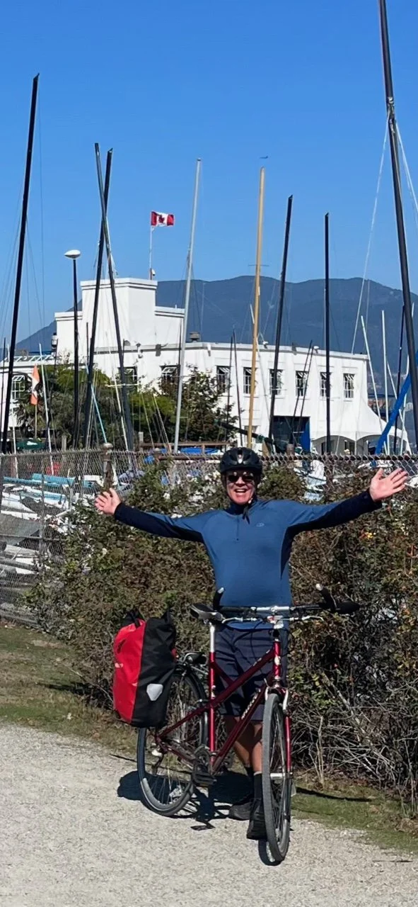 Dave at Jericho Sailing Club, image by Pat