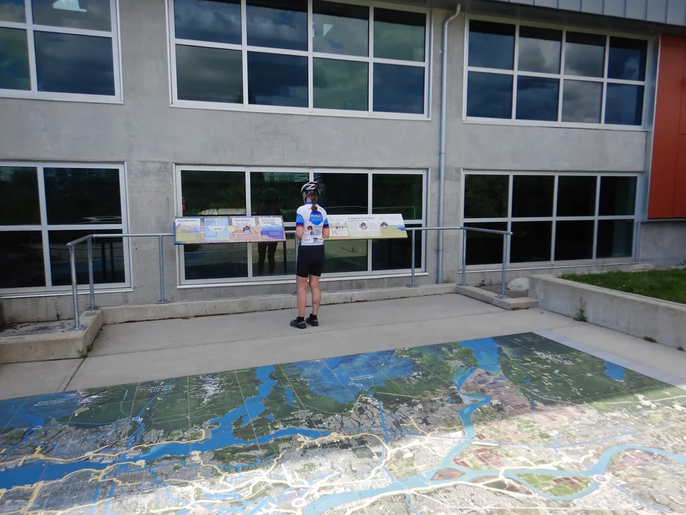 Pat at Sapperton Pump Station by Iain