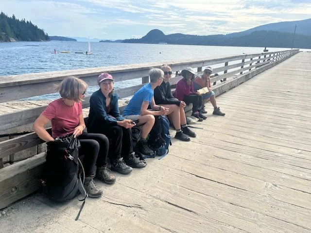Lined up for the Water Taxi, by Dave