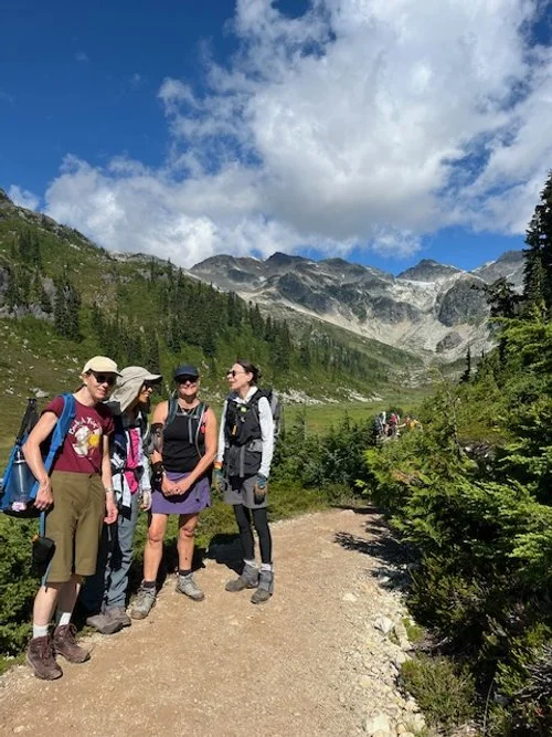 Group Shot, Brandywine Making a Very Acceptable Backdrop by Afsana