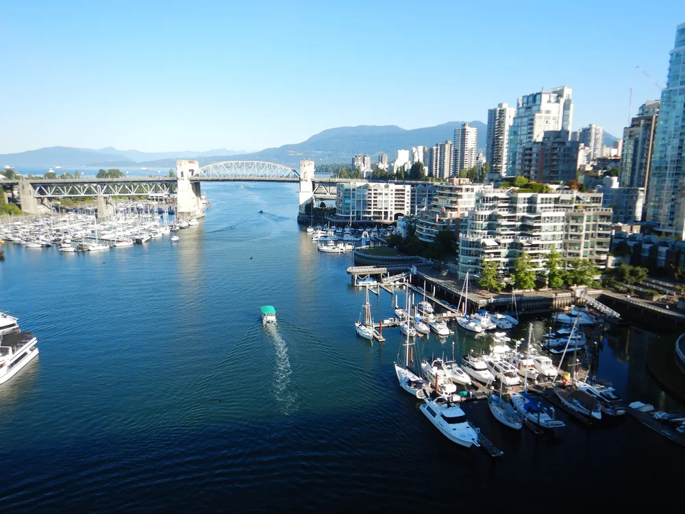 The View from Granville Bridge by Iain
