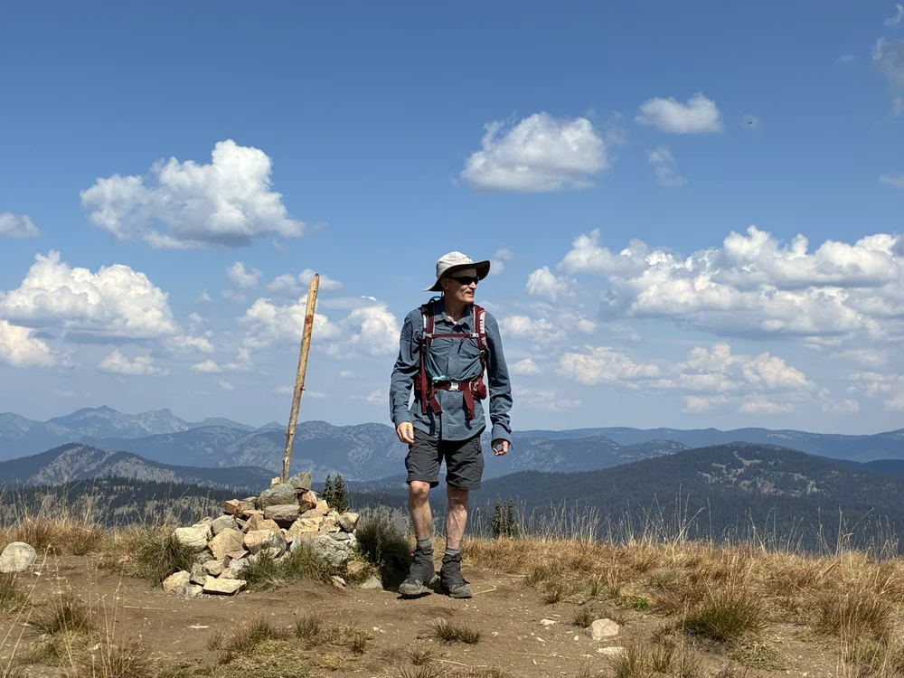 Craig Wondering if it Really is the North Pole, by Michele