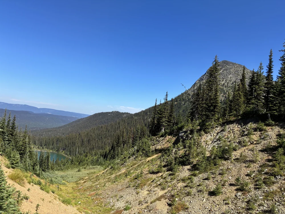 Looking North from Punchbowl Pass by Craig