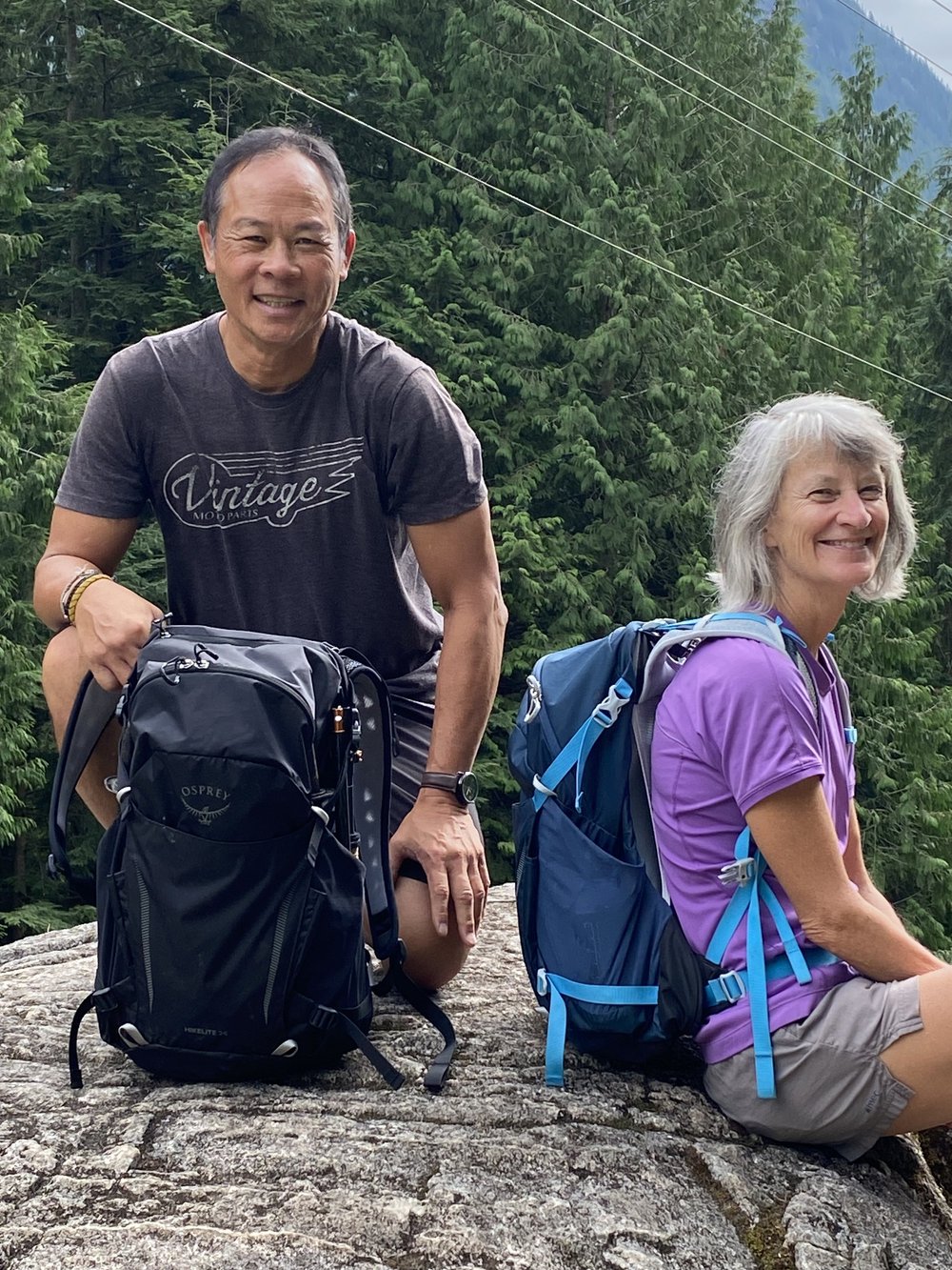 Carl and Paula on a break by Ramona