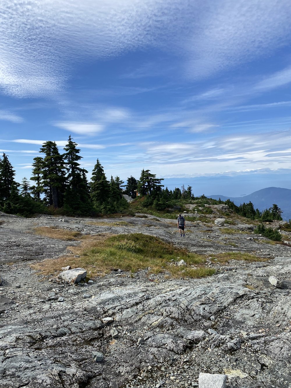 Harry on Mount Strachan by Ramona