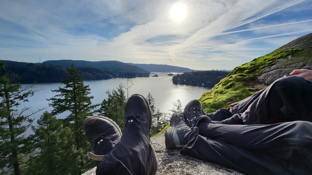 Quarry Rock Lunch Spot by Maya