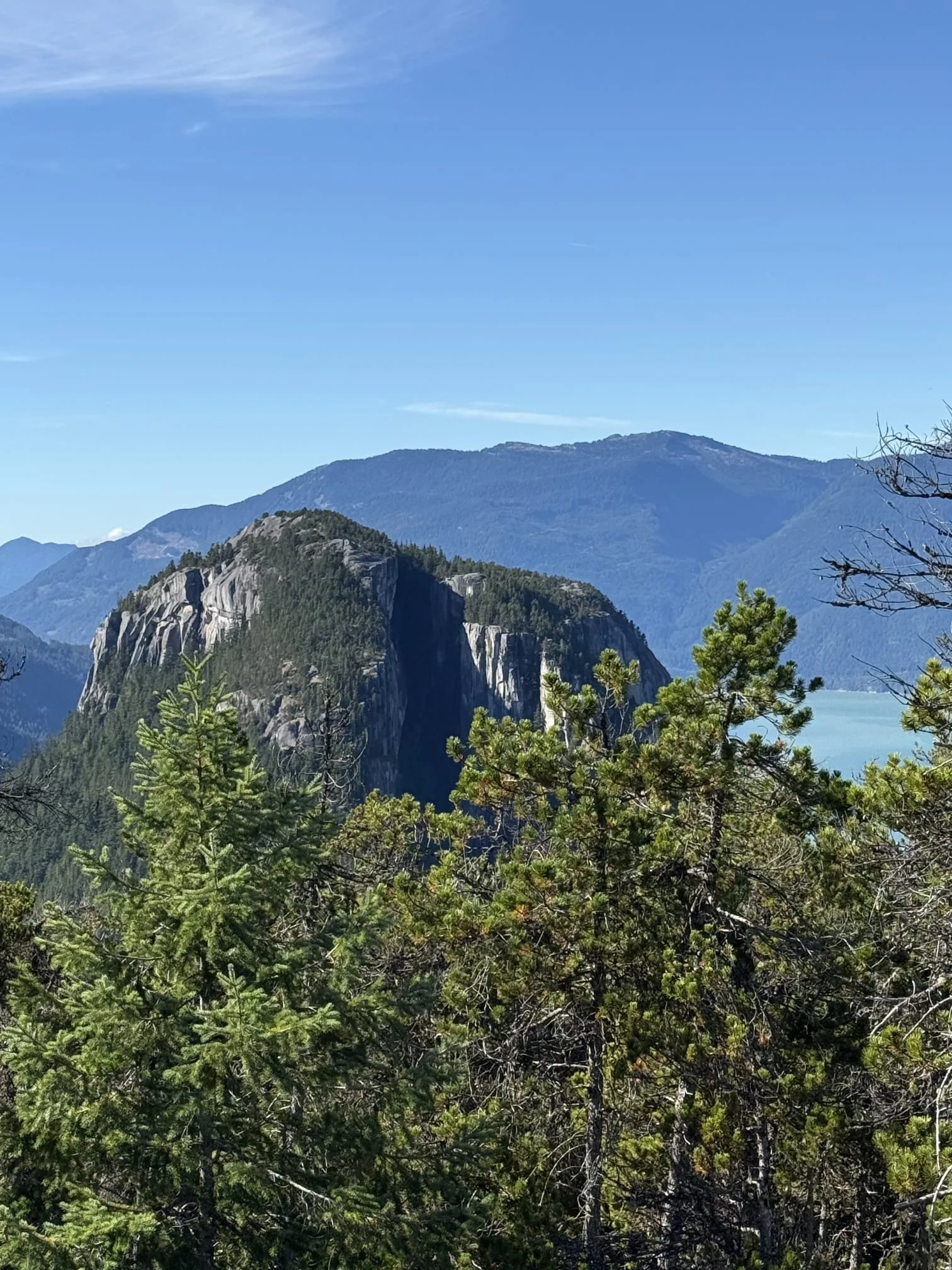 View of the Chief.......Photo by Pete