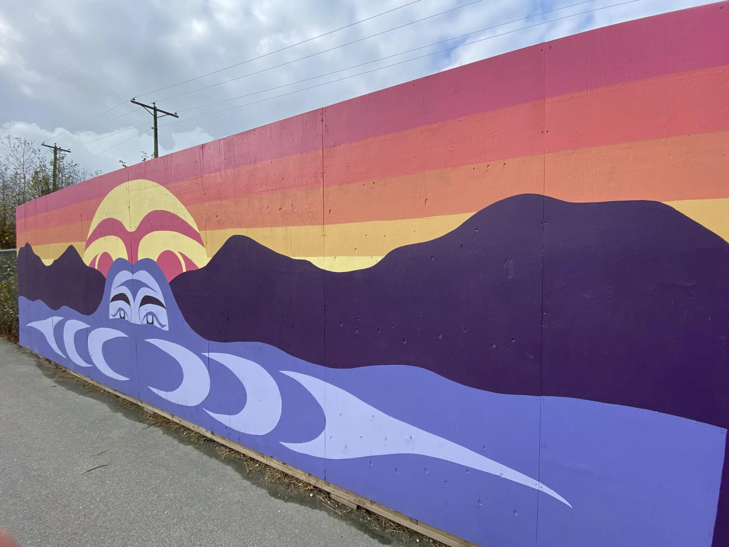 River District Mural, "River Women"  by Gabriel Martins, image by Gerd