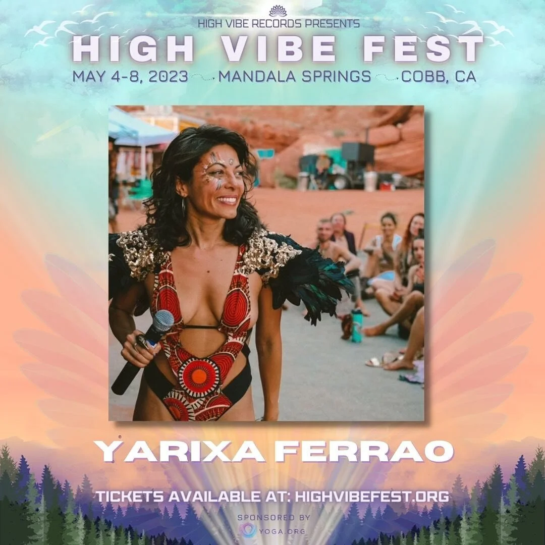 Unleash! Is so excited to share that we will be @highvibefest May 4-8 guided by the Unleash Creatrix  @coachyari featuring  the sweet epic music Goddess DJ @rubychase. They will be Unleashing the peeps Friday 5 pm on the Main Stage to activate the fu