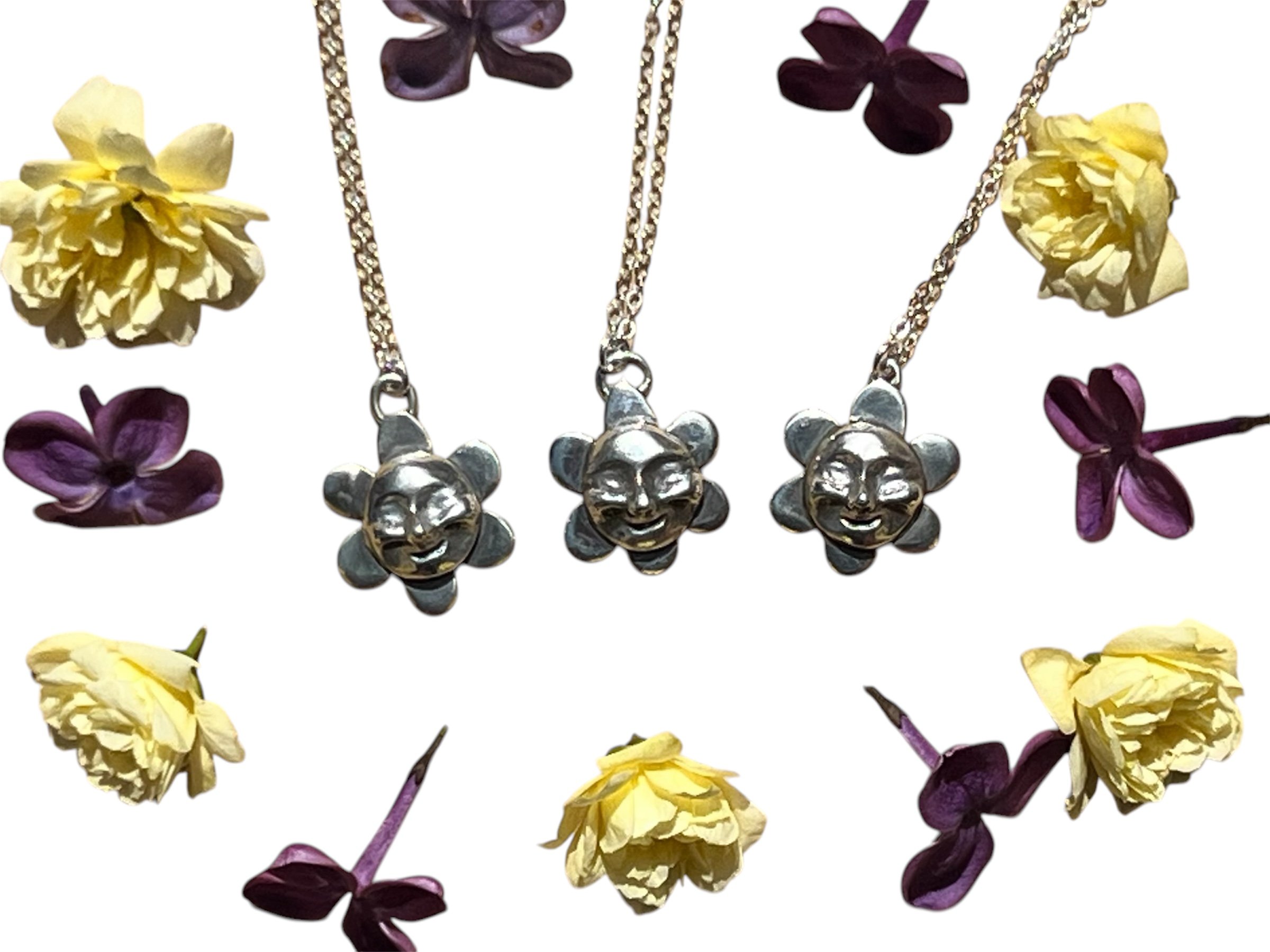 Sunflower pendant