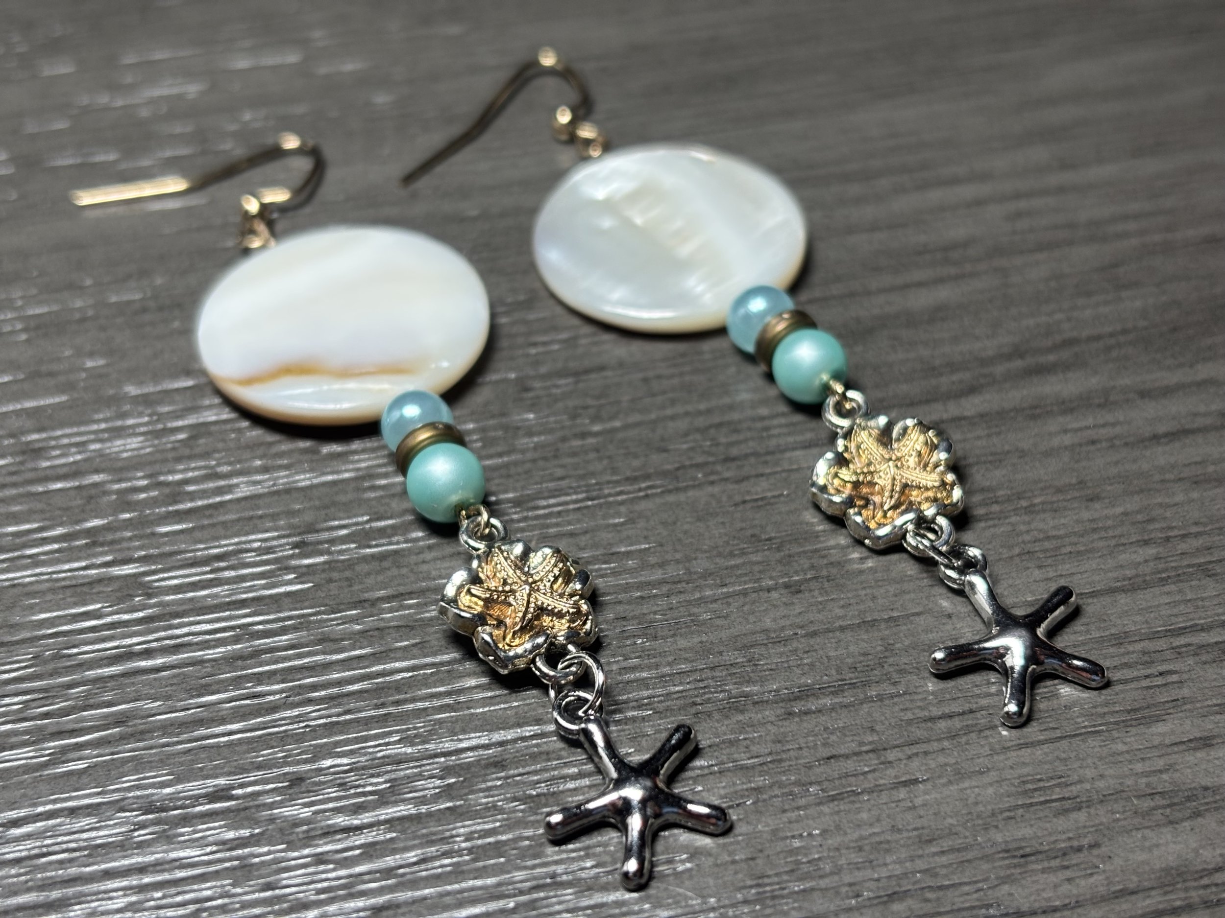 Moon Shell Earrings