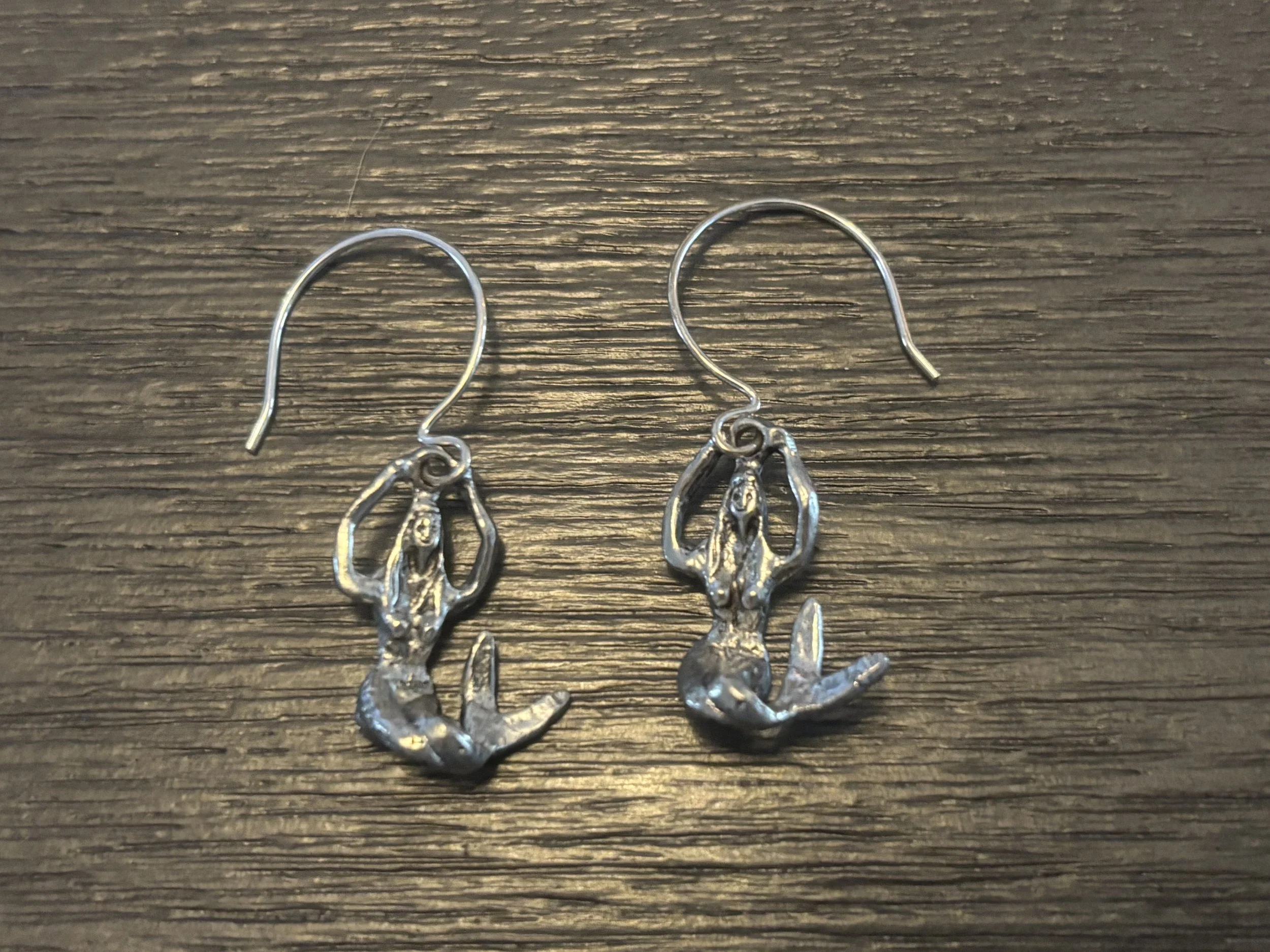 Mermaid Pendant Earrings