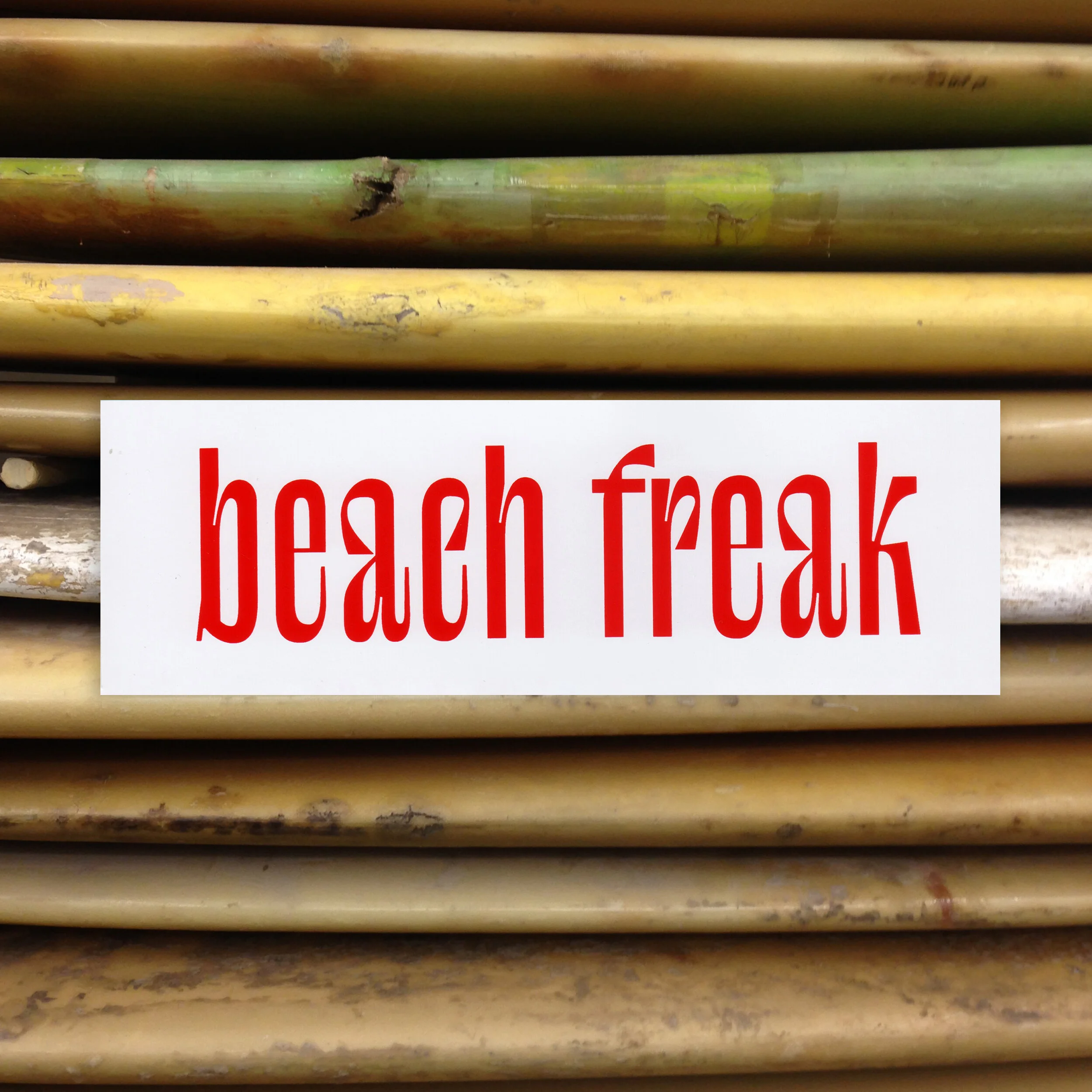 Beach Freak Bumper Sticker