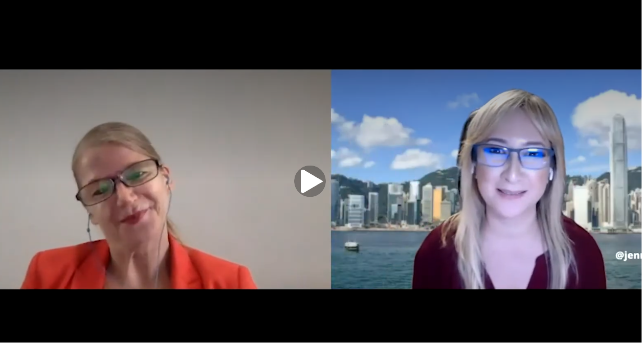 Tania Lattanzio at Jennifer Chang Wathall’s podcast