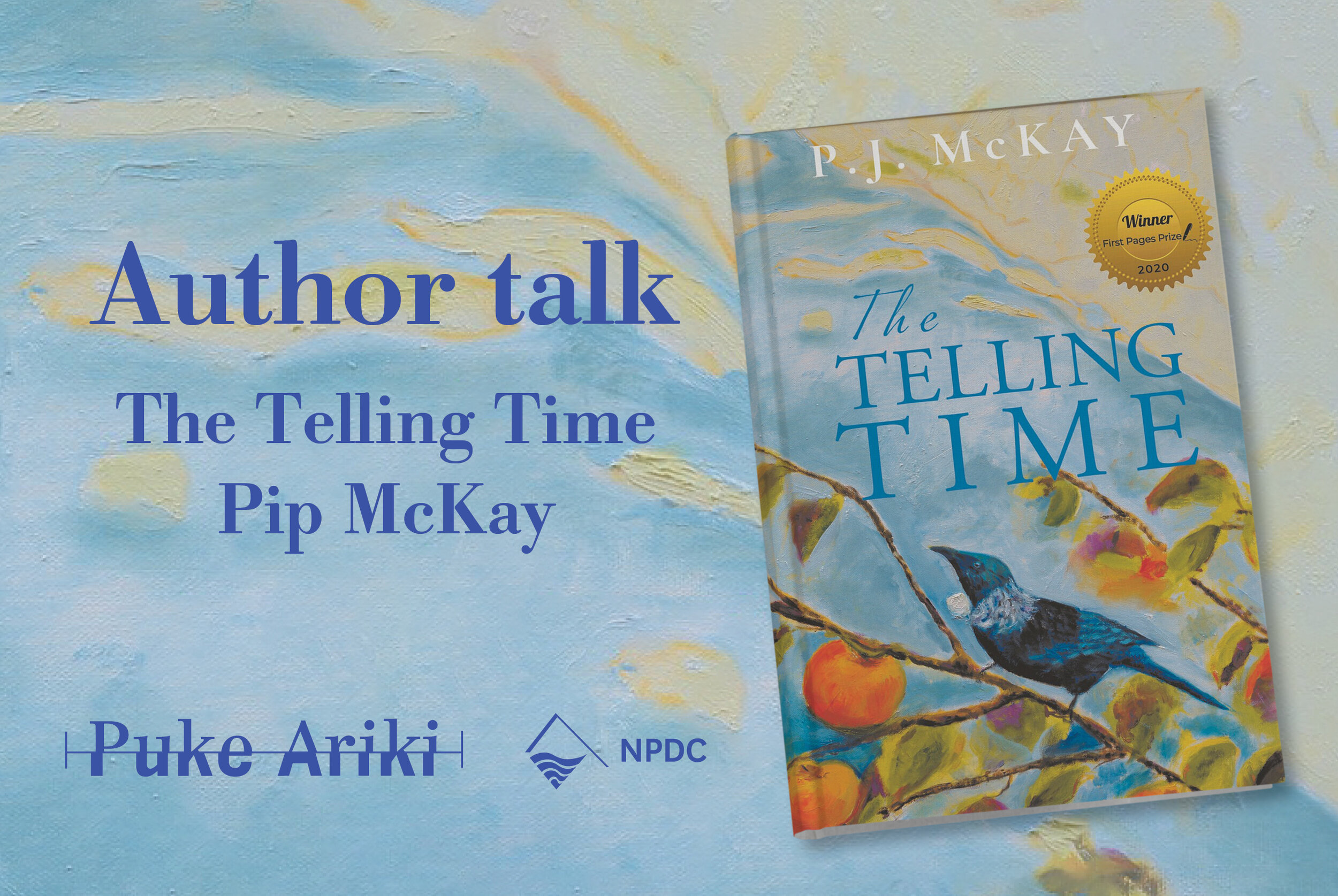 NEW PLYMOUTH: Author Event Tales of The Telling Time