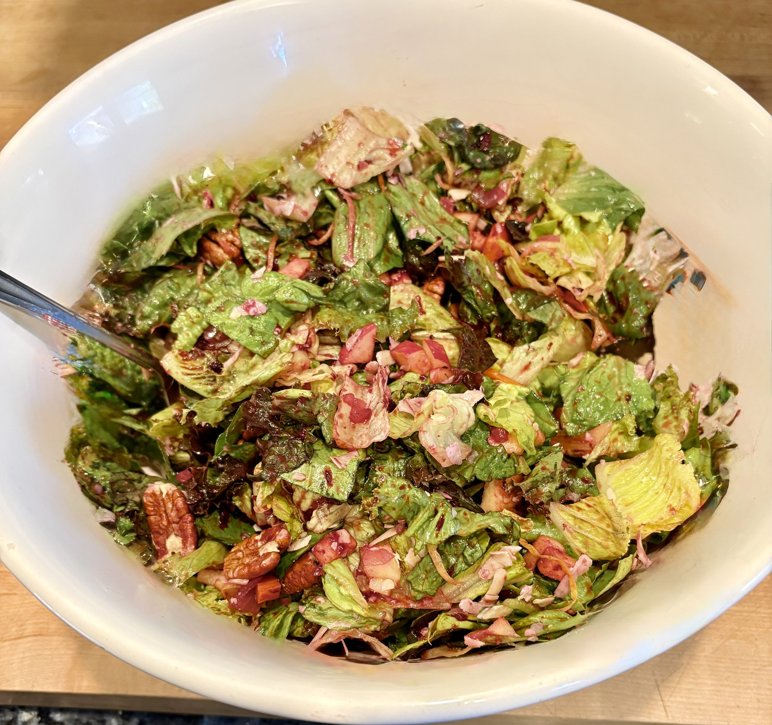 My new favorite Green Salad