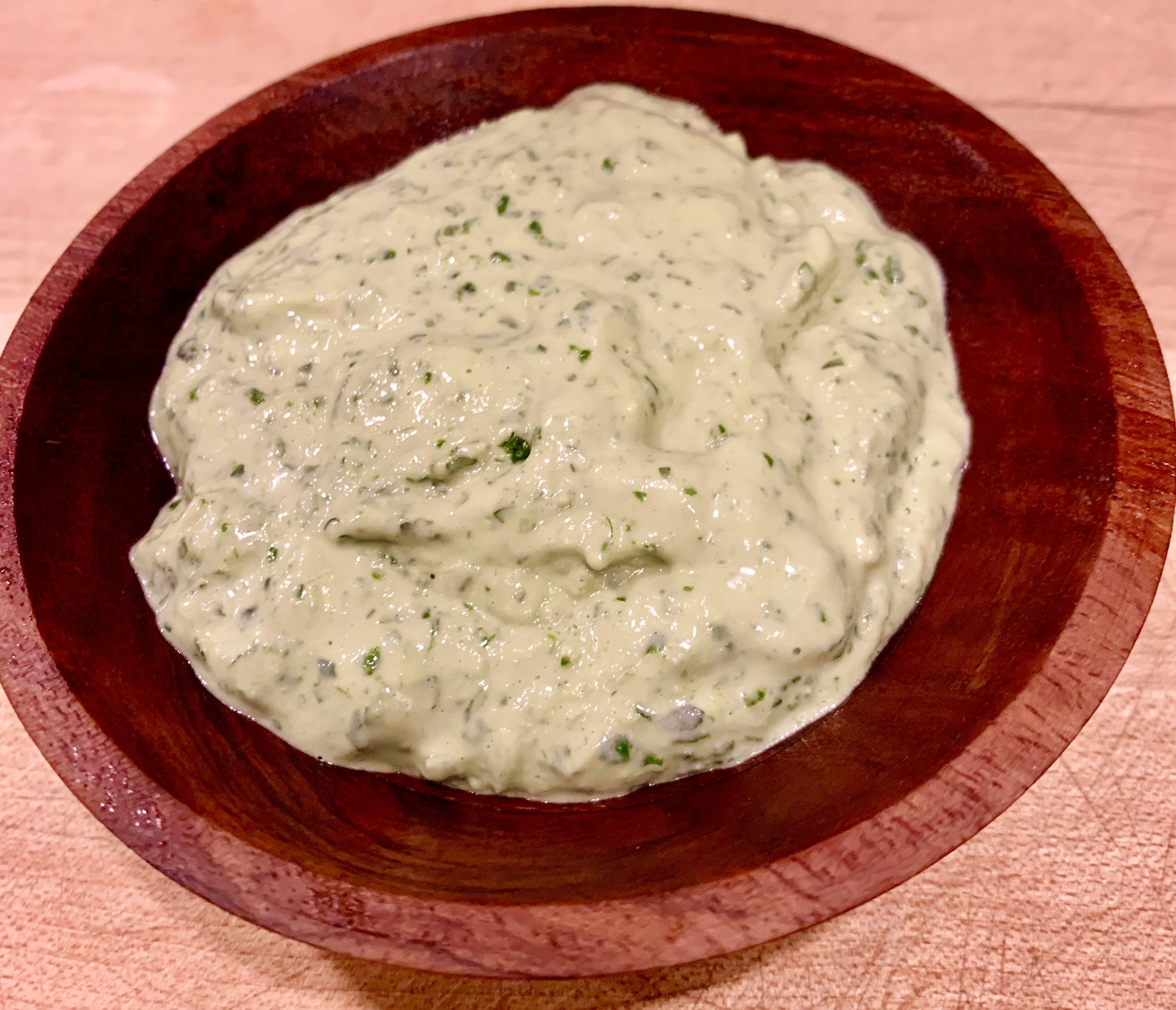 Green Tahini Dip HEALING THE HUNGER Green Tahini Dip HEALING THE HUNGER