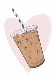 Iced coffee