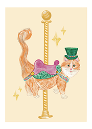 Carousel cat