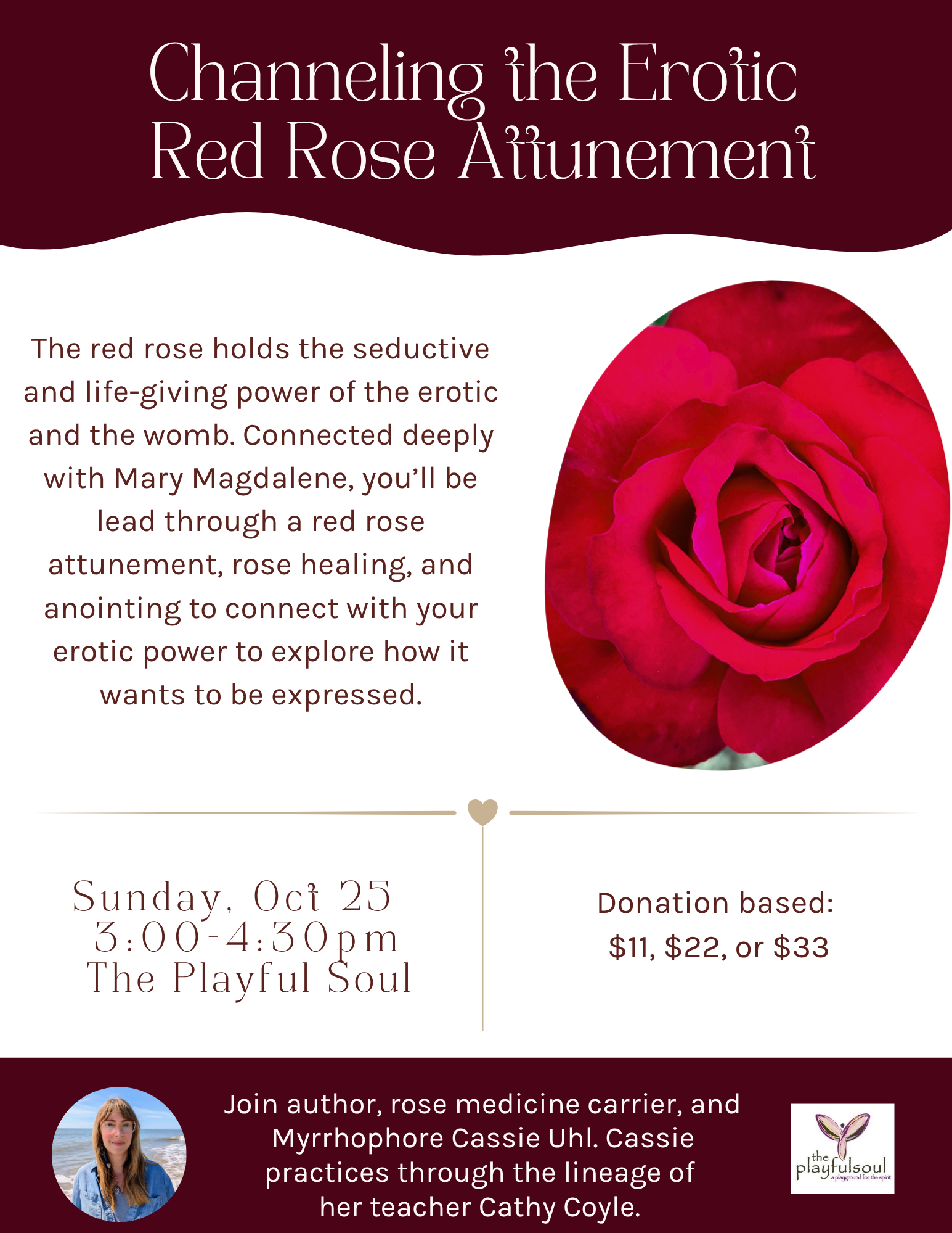 Res Rose Attunement Healing, Mary Magdalene