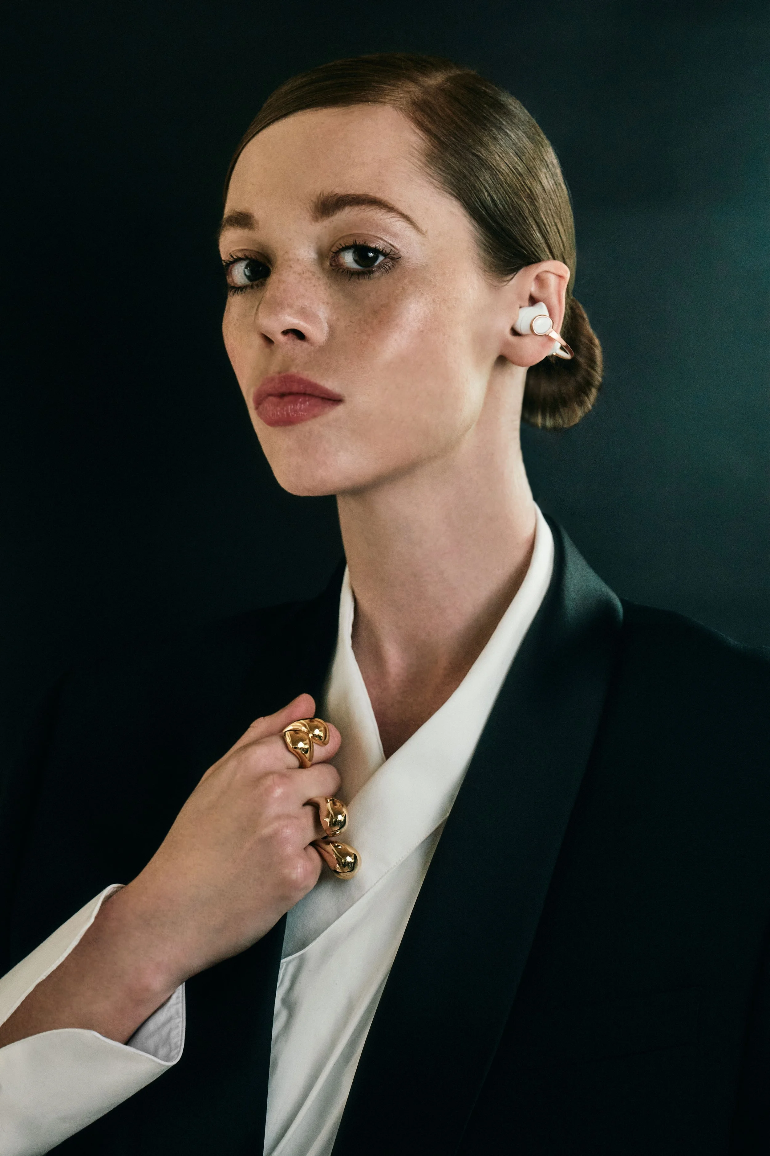 earKron CAS&Kera campaign. Photographed by Mynxii White. Model: Grace McGrade.