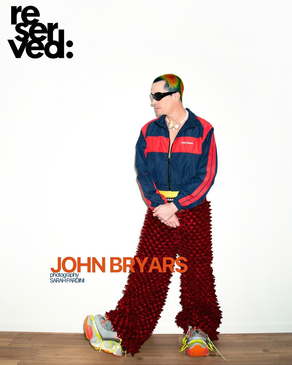 John Bryars for Reserved Magazine. Styled by BJ Panda Bear. Photographed by Sarah Pardini. 2026.  