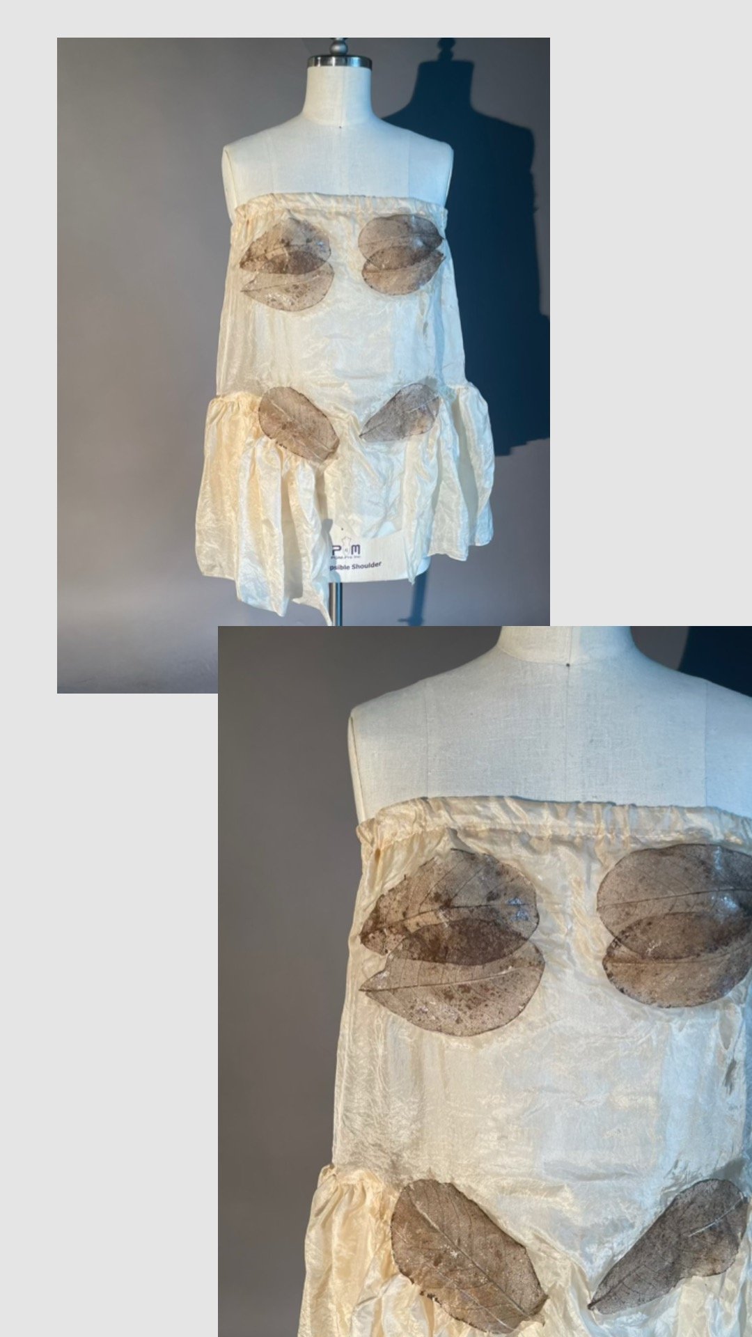 Textiles: Eve Textiles Decollage Project